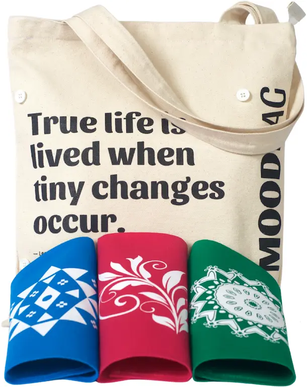 MoodBag - a tote bag with interchangable covers